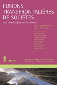 Couverture du livre : Fusions transfrontalières de sociétés – 9782804438395 - sur www.promoculture.lu