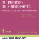 Le contrôle parlementaire du principe de subsidiarité