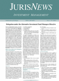 Couverture du livre : Jurisnews – Investment Management –  - sur www.promoculture.lu