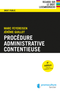 Couverture du livre : Procédure administrative contentieuse – 9782879981253 - sur www.promoculture.lu