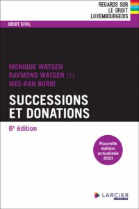 Couverture du livre : Successions et donations – 9782879988412 - sur www.promoculture.lu