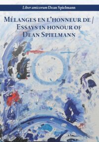 Couverture du livre : Liber amicorum Dean Spielmann – 9789462402577 - sur www.promoculture.lu