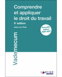 Couverture du livre : Comprendre et appliquer le droit du travail – 9782879985770 - sur www.promoculture.lu