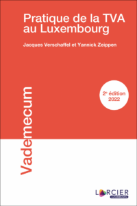Couverture du livre : Pratique de la TVA au Luxembourg – 9782879987118 - sur www.promoculture.lu