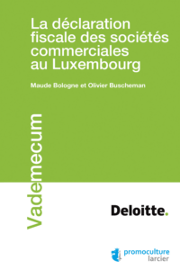 Couverture du livre : La déclaration fiscale des sociétés commerciales au Luxembourg – 9782879749822 - sur www.promoculture.lu
