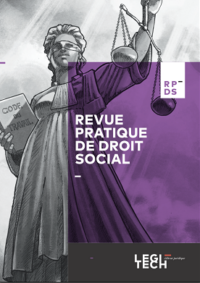 Couverture du livre : Revue Pratique de Droit Social- RPDS –  - sur www.promoculture.lu