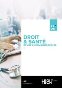 Couverture du livre : Revue luxembourgeoise Droit et Santé (RLDS) –  - sur www.promoculture.lu