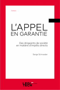 Couverture du livre : L’appel en garantie – 9782919782369 - sur www.promoculture.lu