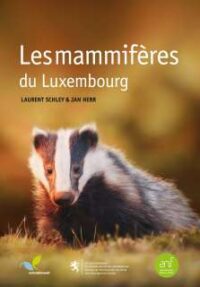 Couverture du livre : Les mammifères du Luxembourg – 9782919951123 - sur www.promoculture.lu