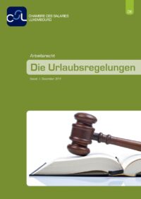 Couverture du livre : Die Urlaubsregelungen – 9782919888450 - sur www.promoculture.lu