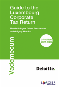 Couverture du livre : Guide to the Luxembourg Corporate Tax Return – 9782879987507 - sur www.promoculture.lu