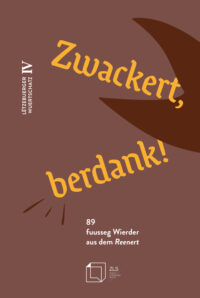 Couverture du livre : Zwackert, berdank! – 9782919964444 - sur www.promoculture.lu