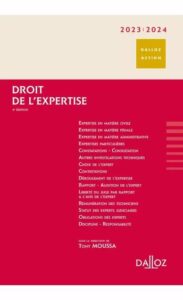 Couverture du livre : Droit de l&rsquo;expertise 2023/2024 – 9782247217892 - sur www.promoculture.lu