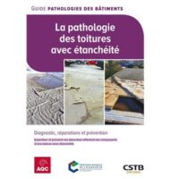 Couverture du livre : La pathologie des toitures avec étanchéité – 9782868917485 - sur www.promoculture.lu