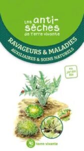 Couverture du livre : Les antisèches de Terre vivante : Ravageurs & maladies – 9782360985647 - sur www.promoculture.lu