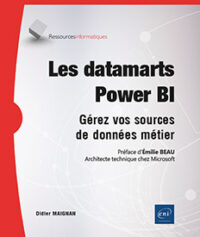 Couverture du livre : Les datamarts Power BI – 9782409042775 - sur www.promoculture.lu