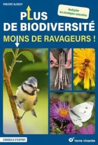Couverture du livre : Plus de biodiversité moins de ravageurs ! – 9782360988051 - sur www.promoculture.lu