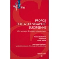 Couverture du livre : Propos sur la souveraineté européenne – 9782247214716 - sur www.promoculture.lu
