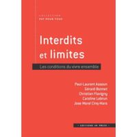 Couverture du livre : Interdits et limites – 9782848358598 - sur www.promoculture.lu