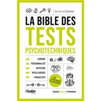 Couverture du livre : La bible des tests psychotechniques – 9782380159127 - sur www.promoculture.lu