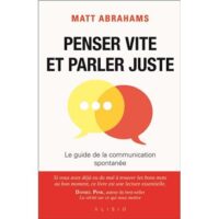 Couverture du livre : Penser vite et parler juste – 9782379354083 - sur www.promoculture.lu