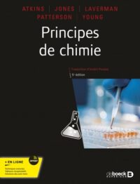 Couverture du livre : Principes de chimie – 9782807329485 - sur www.promoculture.lu