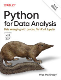 Couverture du livre : Python for Data Analysis – 9781098104030 - sur www.promoculture.lu