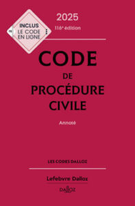 Couverture du livre : Code de procédure civile – 9782247229987 - sur www.promoculture.lu