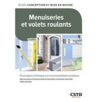 Couverture du livre : Menuiseries et volets roulants – 9782868917553 - sur www.promoculture.lu