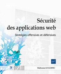 Couverture du livre : Sécurité des applications web – 9782409045127 - sur www.promoculture.lu