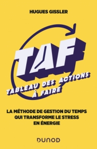 Couverture du livre : TAF (Tableau des Actions à Faire) – 9782100860609 - sur www.promoculture.lu