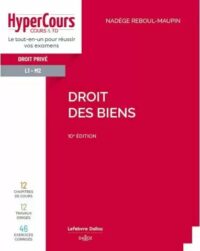 Couverture du livre : Droit des biens – 9782247230501 - sur www.promoculture.lu