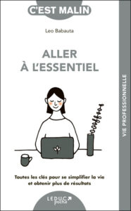 Couverture du livre : Aller à l&rsquo;essentiel, c&rsquo;est malin – 979102853184 - sur www.promoculture.lu