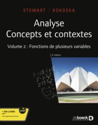 Couverture du livre : Analyse. Concepts et contextes – 9782807358089 - sur www.promoculture.lu