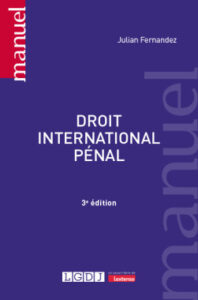 Couverture du livre : Droit international pénal – 9782275151045 - sur www.promoculture.lu