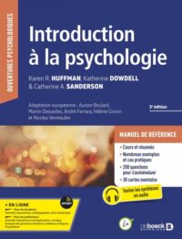 Couverture du livre : Introduction à la psychologie – 9782807361478 - sur www.promoculture.lu