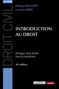 Couverture du livre : Introduction au droit – 9782275143071 - sur www.promoculture.lu