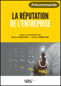 Couverture du livre : La réputation de l&rsquo;entreprise – 9782919814992 - sur www.promoculture.lu