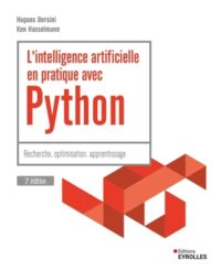 Couverture du livre : L&rsquo;intelligence artificielle en pratique avec Python – 9782416016417 - sur www.promoculture.lu