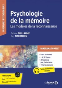 Couverture du livre : Psychologie de la mémoire – 9782807363052 - sur www.promoculture.lu