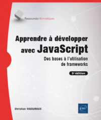 Couverture du livre : Apprendre à développer avec JavaScript – 9782409046506 - sur www.promoculture.lu