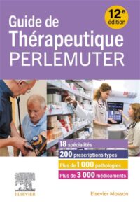 Couverture du livre : Guide de Thérapeutique Perlemuter 2024 – 9782294780233 - sur www.promoculture.lu
