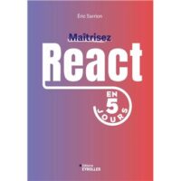 Couverture du livre : Maîtrisez React en 5 jours – 9782416017254 - sur www.promoculture.lu