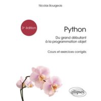Couverture du livre : Python, du grand débutant à la programmation objet – 9782340088580 - sur www.promoculture.lu