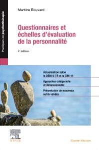 Couverture du livre : Questionnaires et échelles d&rsquo;évaluation de la personnalité – 9782294783197 - sur www.promoculture.lu