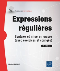 Couverture du livre : Expressions régulières – 9782409047060 - sur www.promoculture.lu
