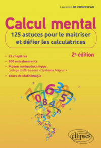Couverture du livre : Calcul mental – 9782340094611 - sur www.promoculture.lu
