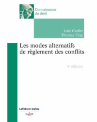 Couverture du livre : Les modes alternatifs de règlement des conflits – 9782247233342 - sur www.promoculture.lu