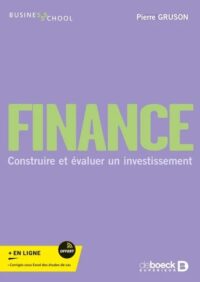 Couverture du livre : Finance – 9782807362031 - sur www.promoculture.lu