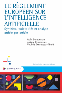 Couverture du livre : Le règlement européen sur l’intelligence artificielle – 9782807947948 - sur www.promoculture.lu